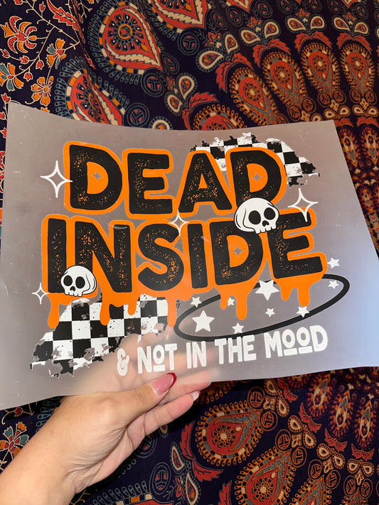 Dead Inside Checkered - C