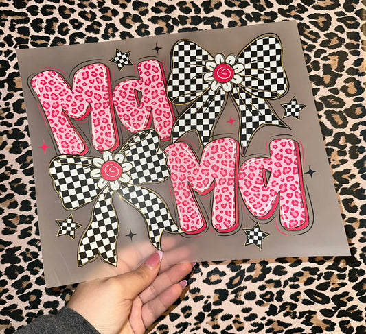 Mama Checkered & Leopard -H