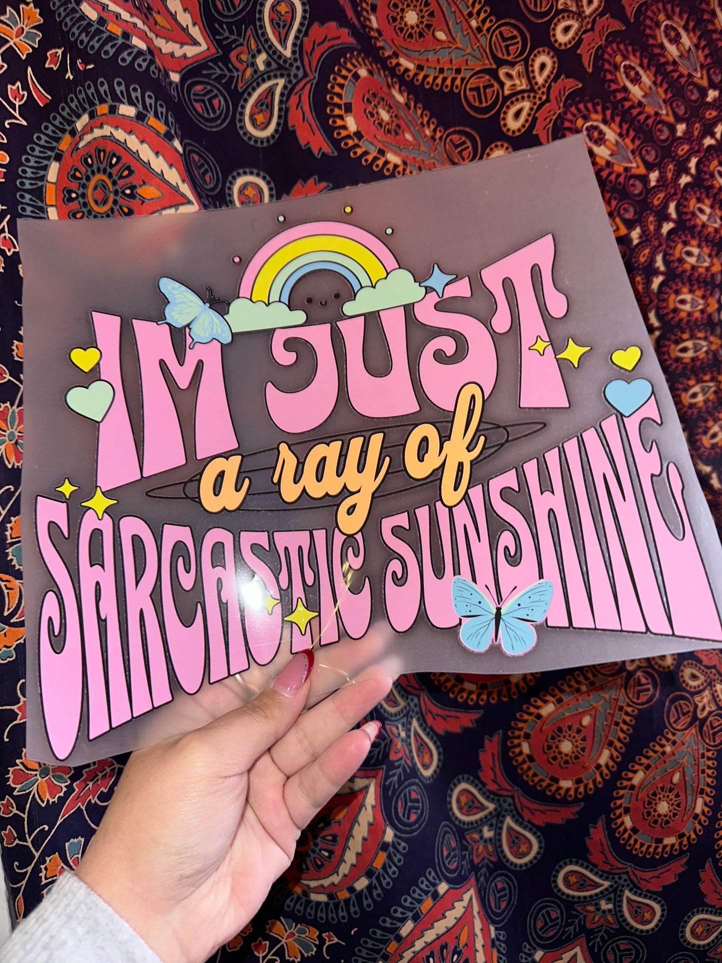I’m Just a Ray of Sarcastic Sunshine