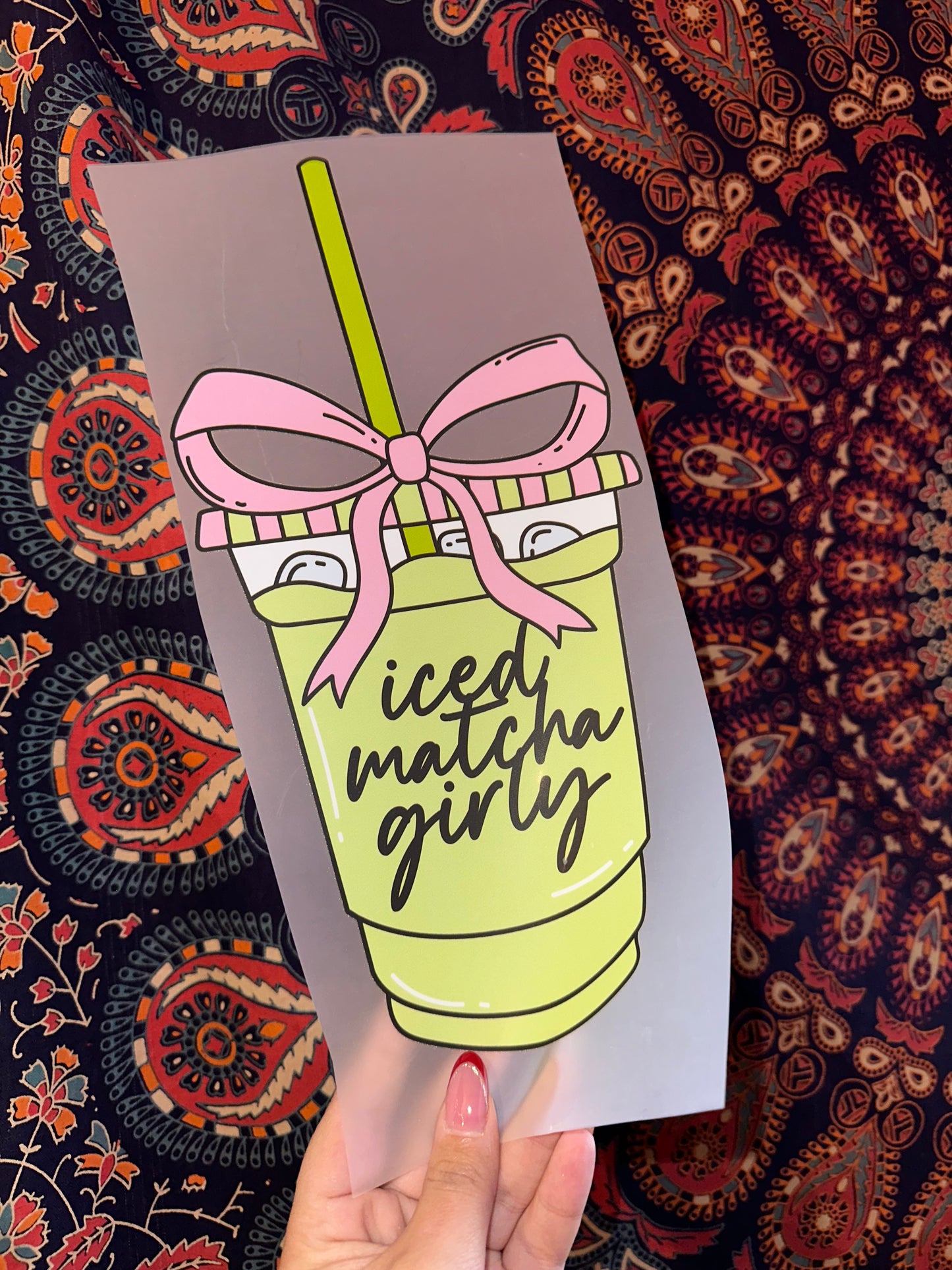 Iced Matcha Girly- F51
