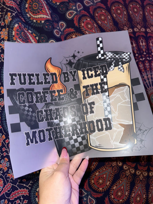 Fueled By Iced Coffee & the Chaos of Motherhood- F