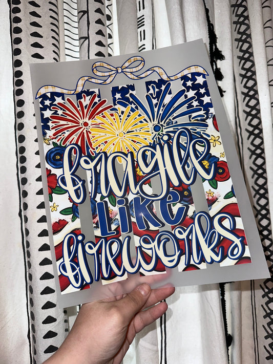 Fragile Like Fireworks