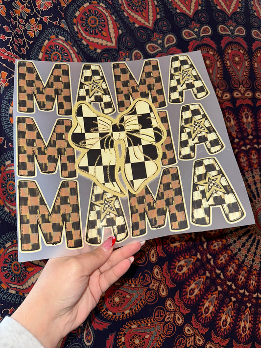 Mama Brown Checkered