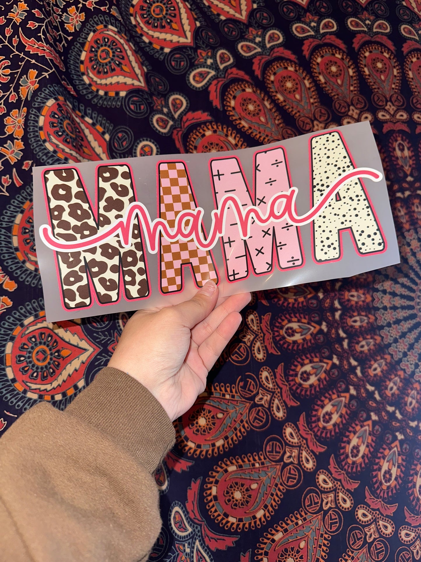 Mama Pattern- B111