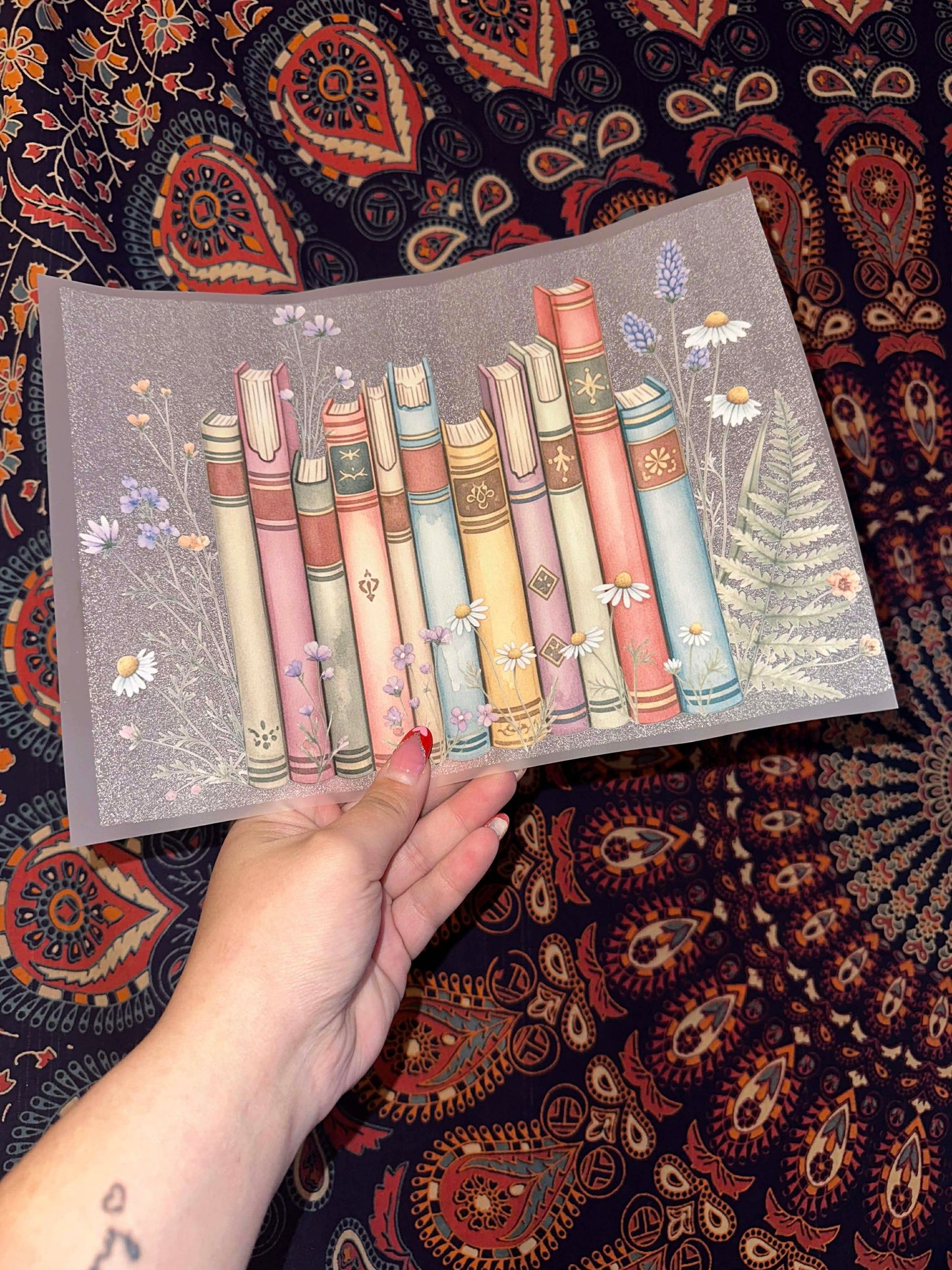 Books & Leaves- F