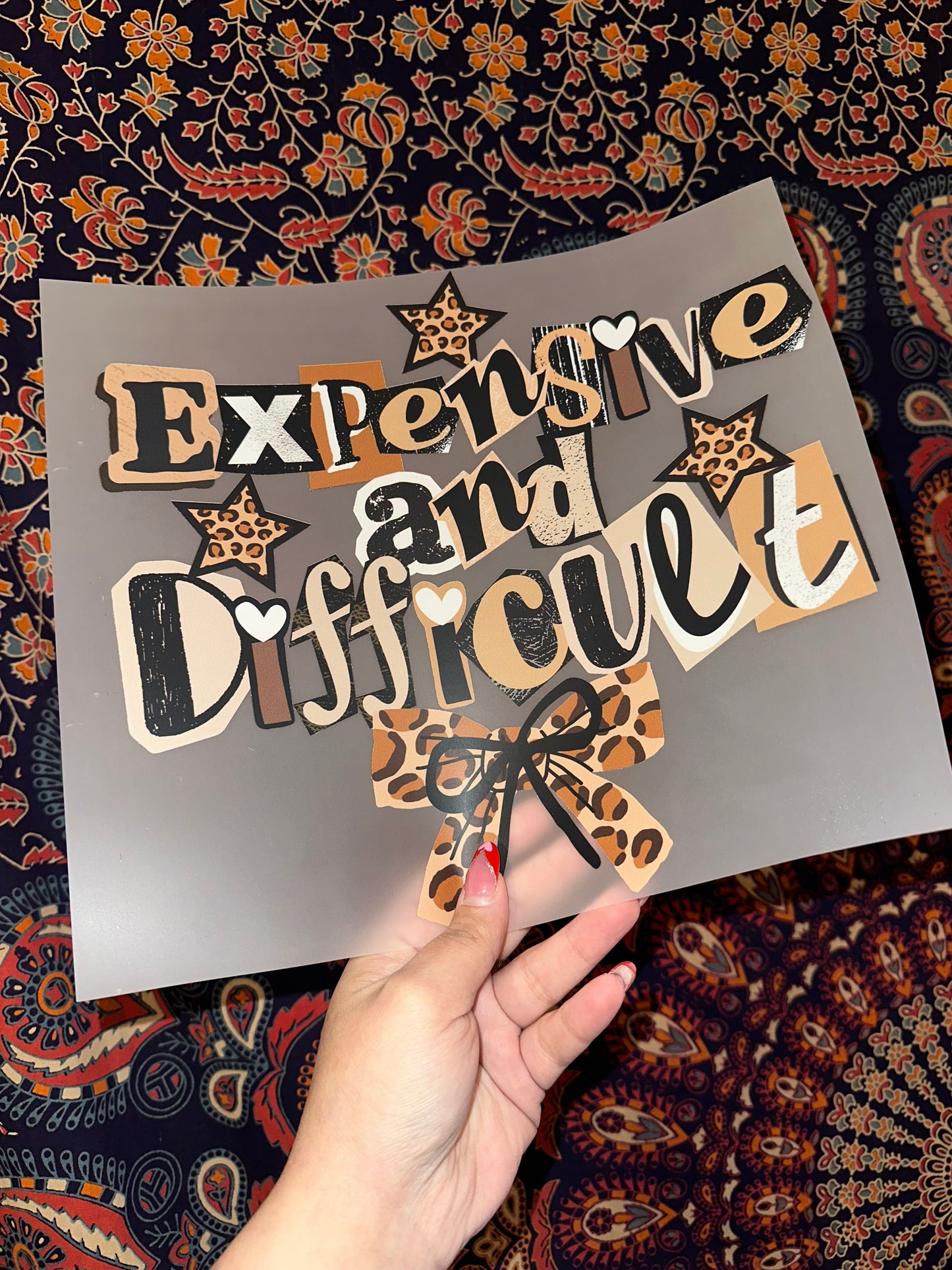 Expensive And Difficult- H