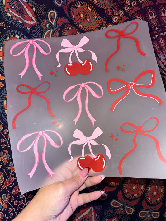 Cherries & Bows- G