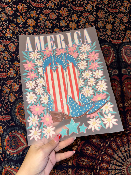 America Boots- D