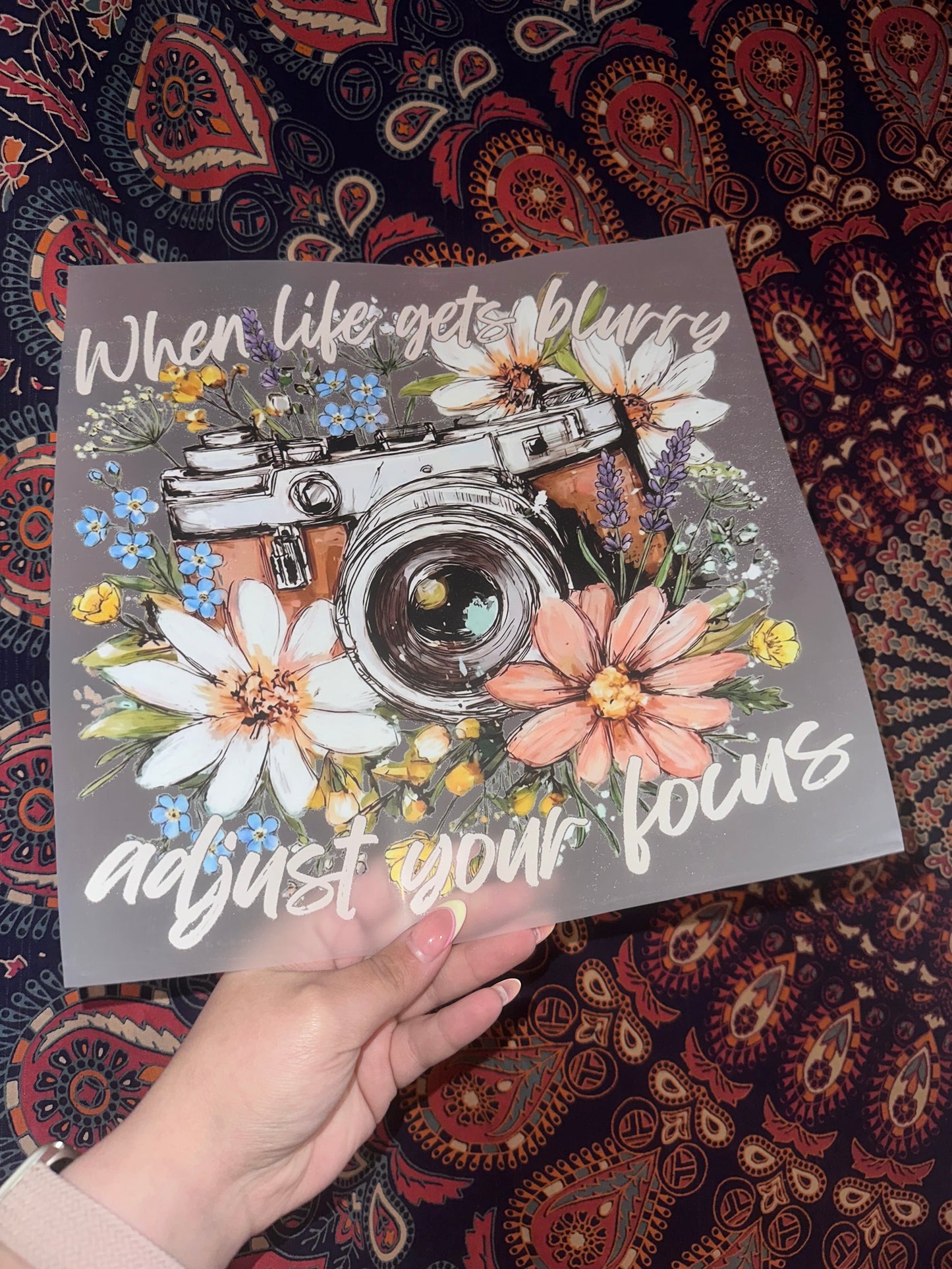 When Life Gets Blurry, Adjust Your Focus