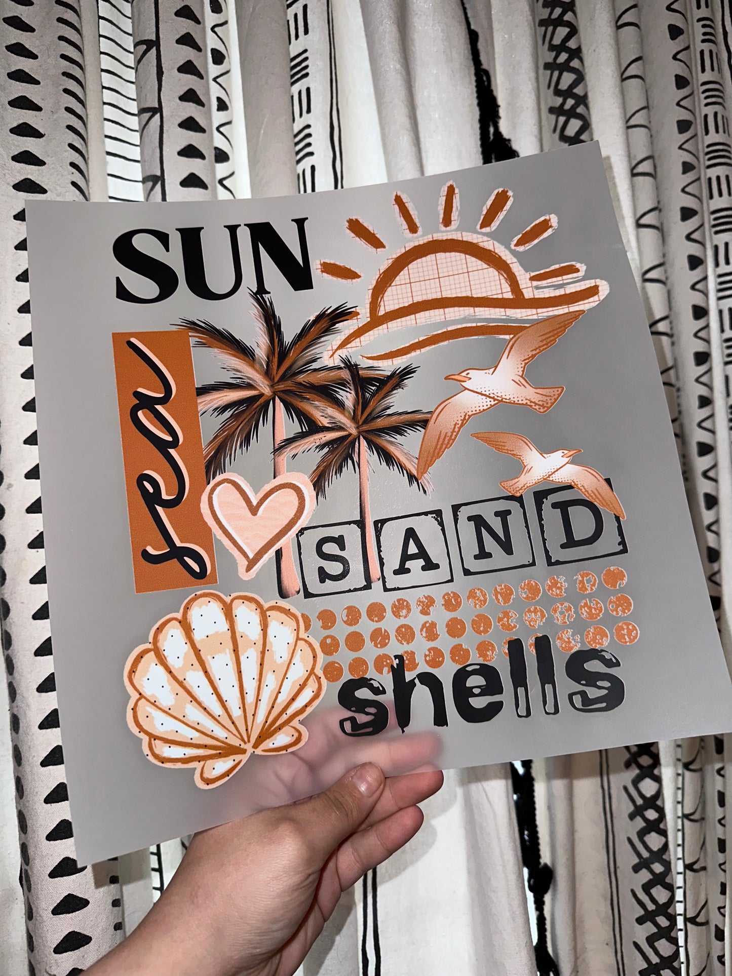 Sun Sea Sand Shells