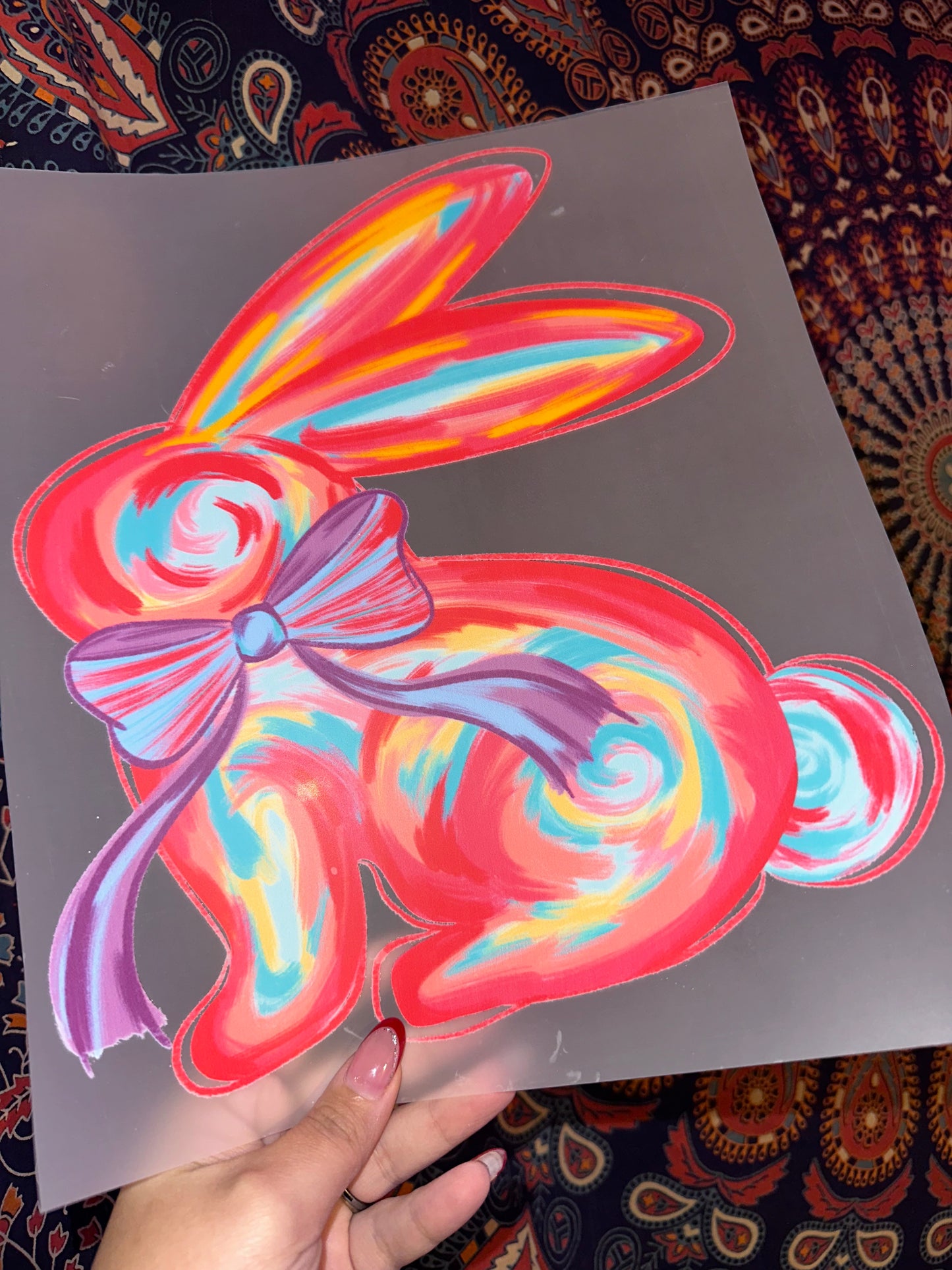 Watercolor Bunny