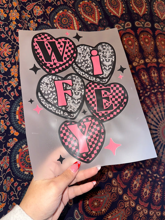 Wifey Hearts- C