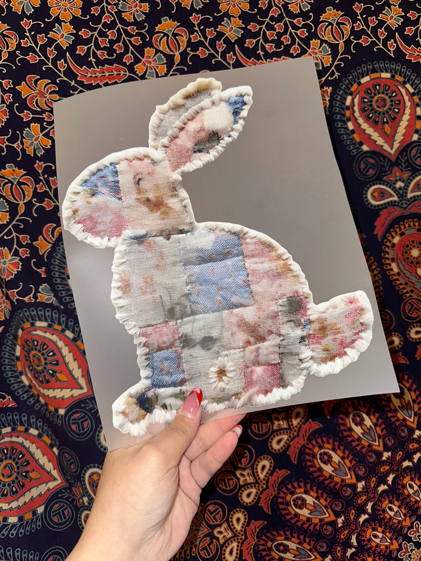 Easter Bunny Patchwork- D