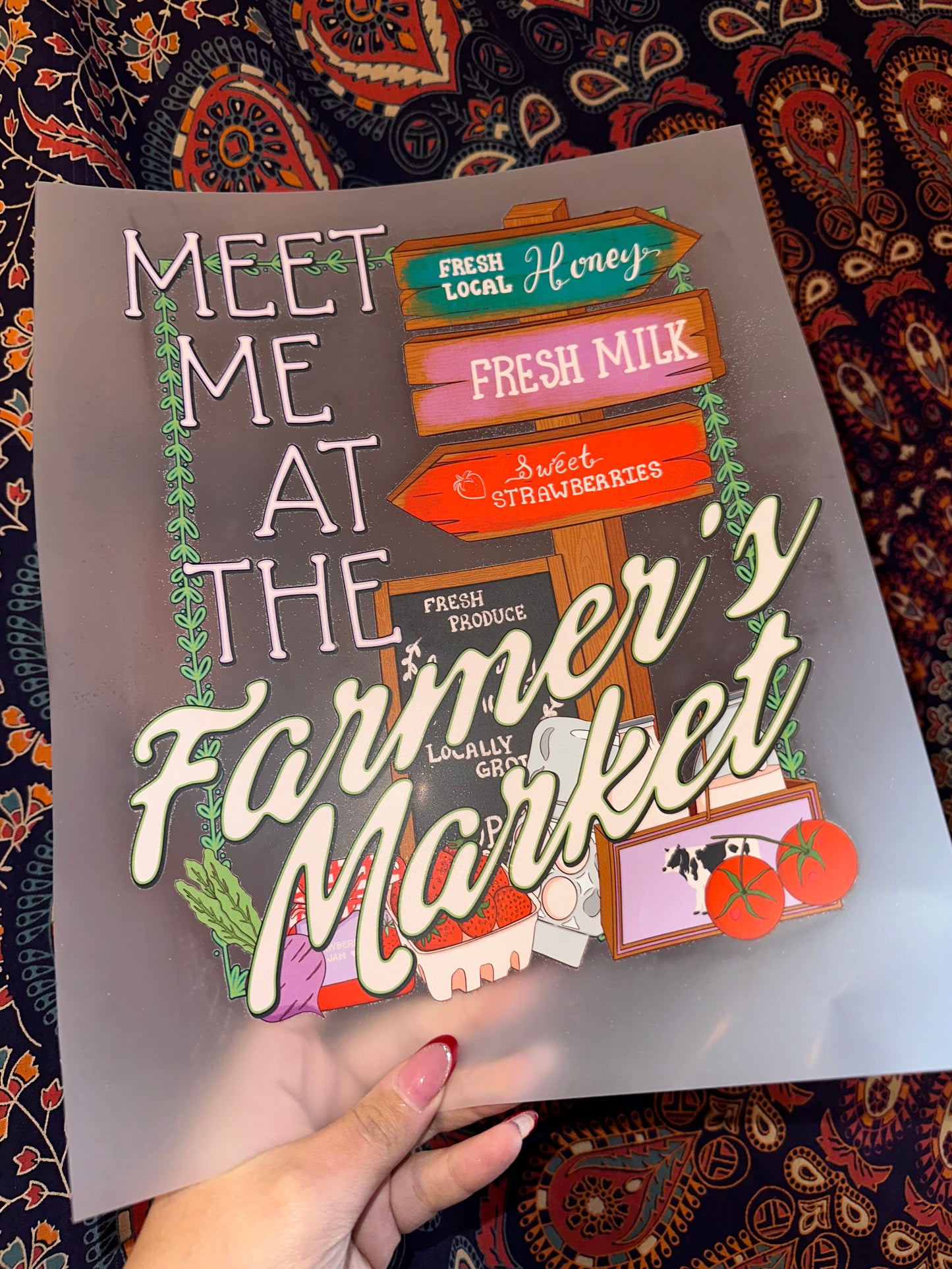 Meet Me At The Farmers Market- F14