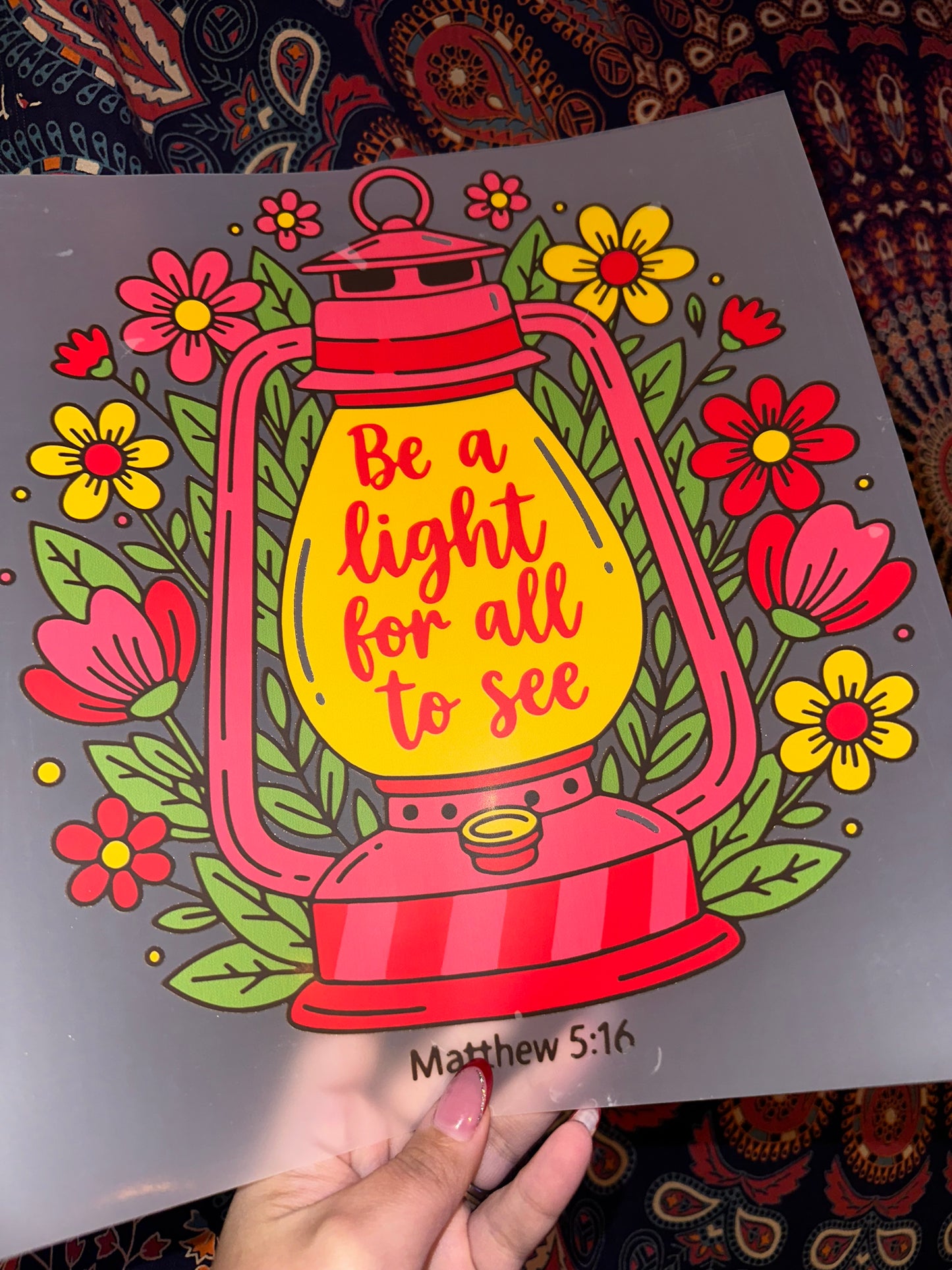 Be A Light For All To See- H
