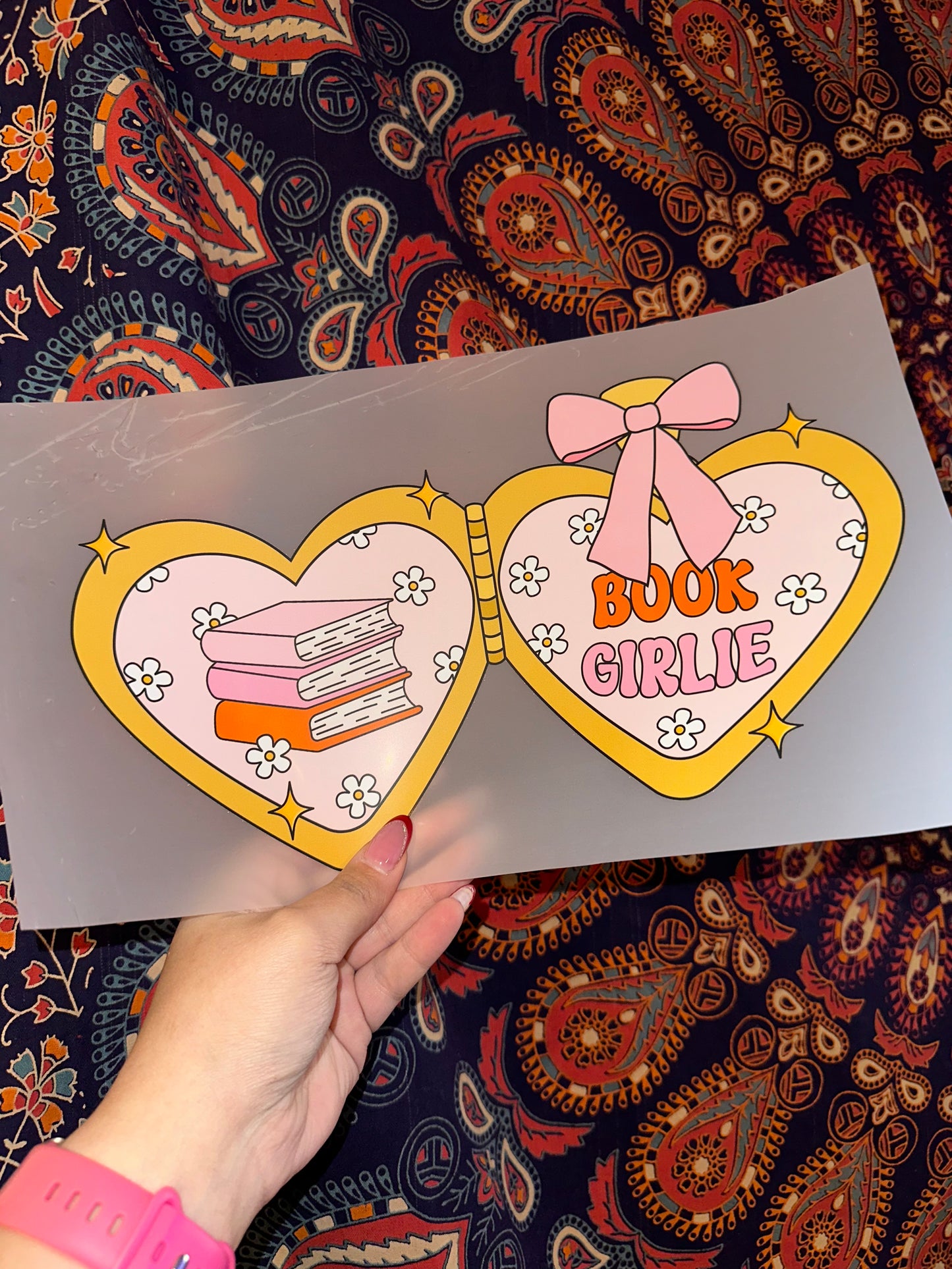 Book Girlie Locket- B