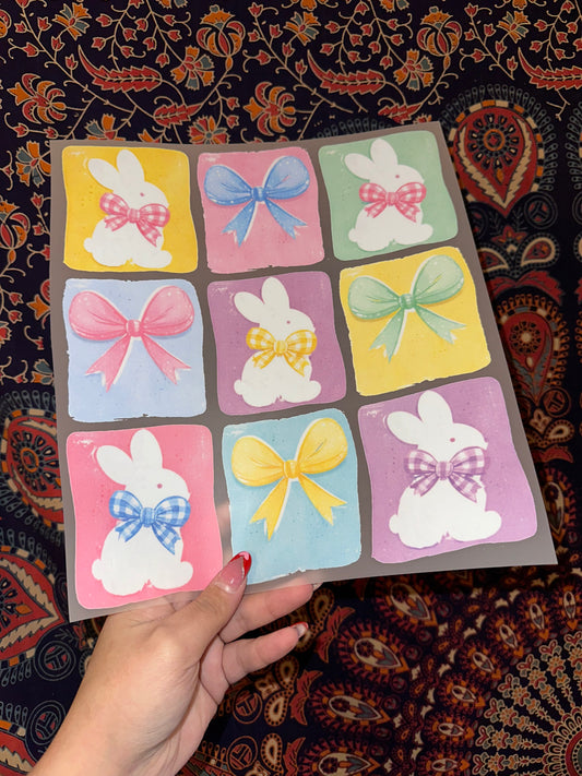 Bunnies & Bows Collage