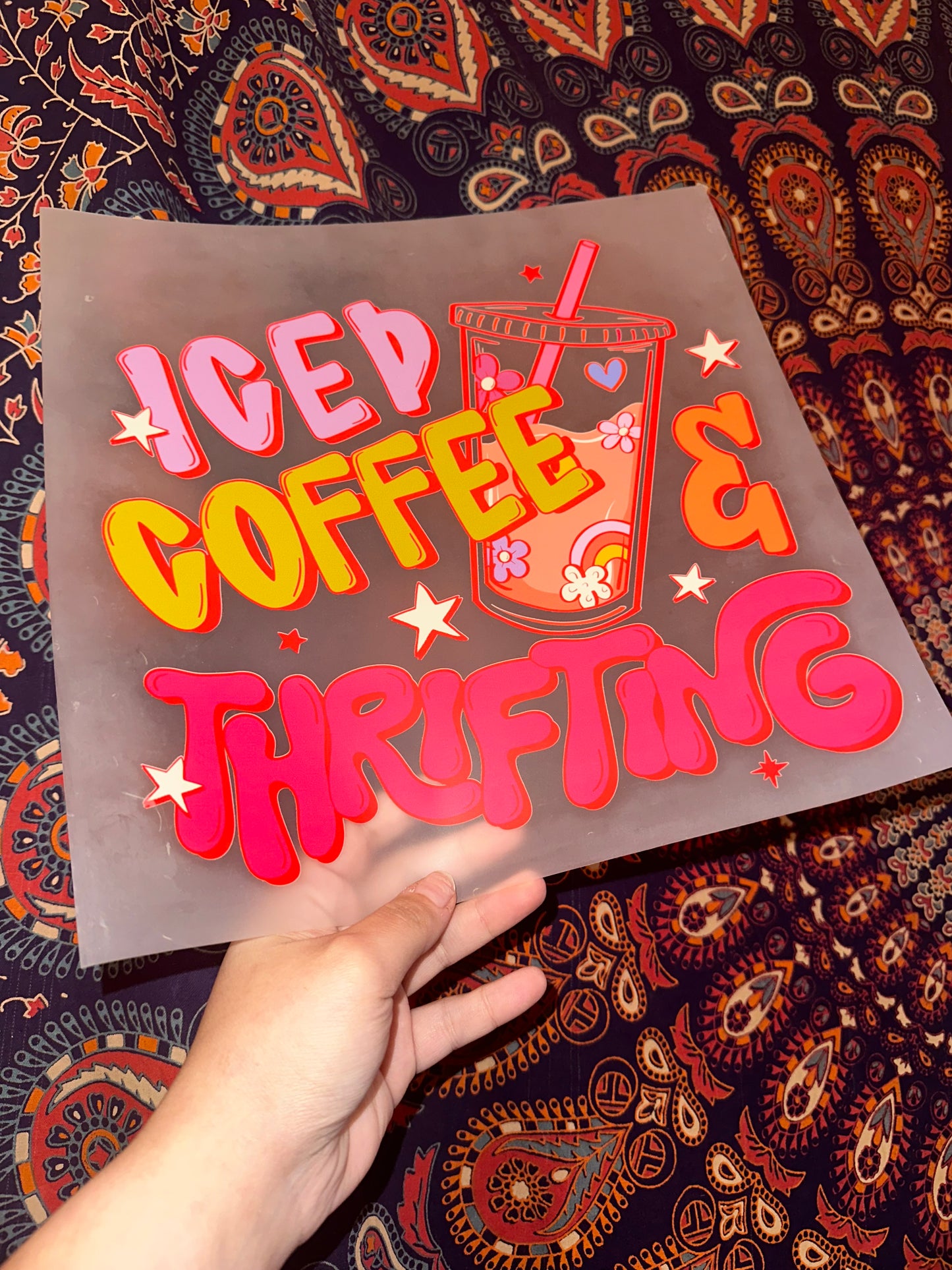 Iced Coffee & Thrifting -G