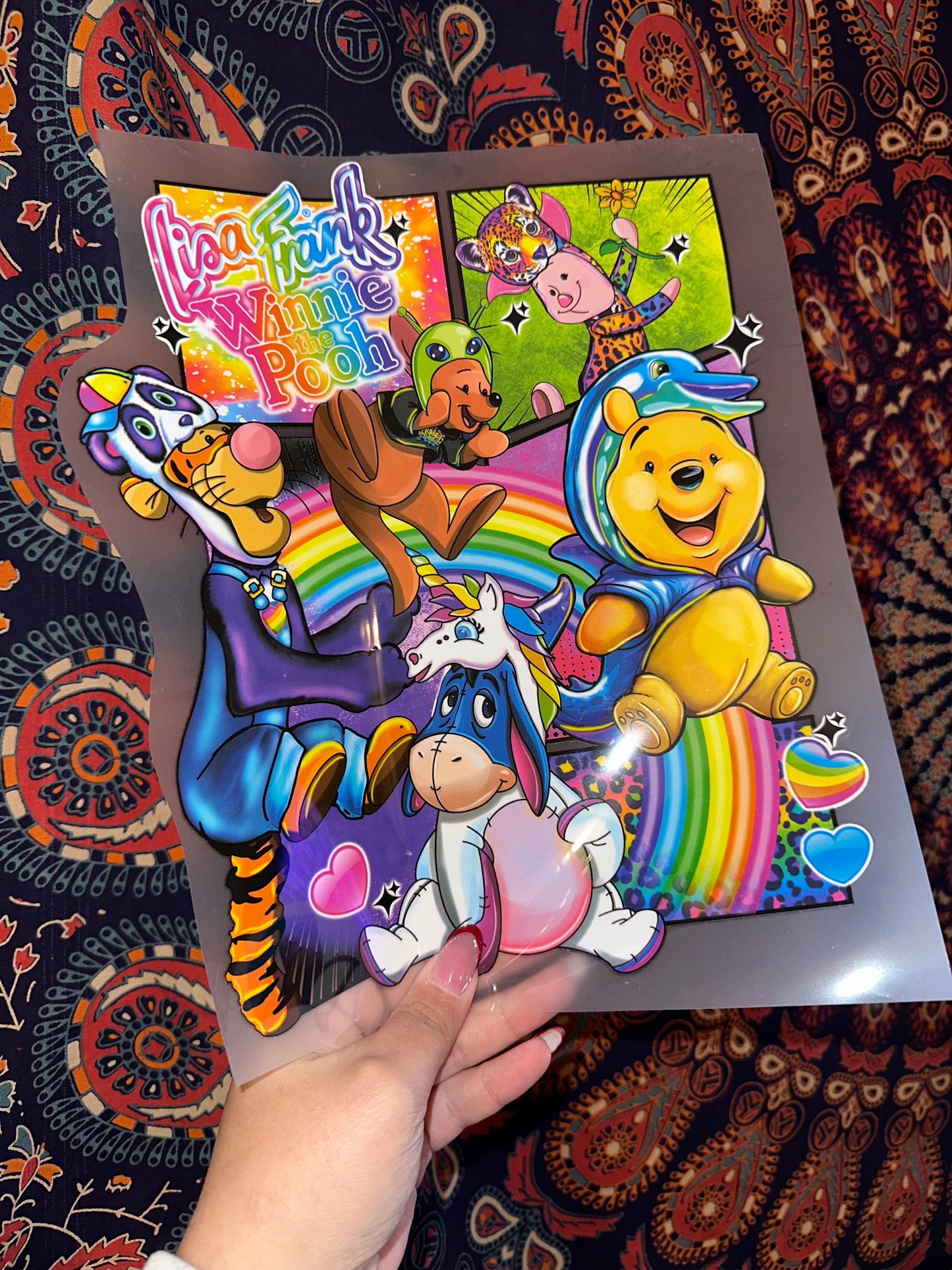 Pooh x Lisa Frank