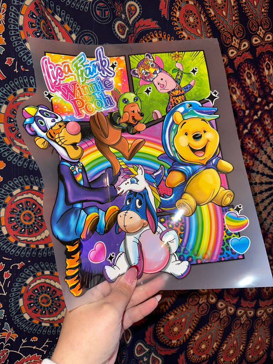 Pooh x Lisa Frank