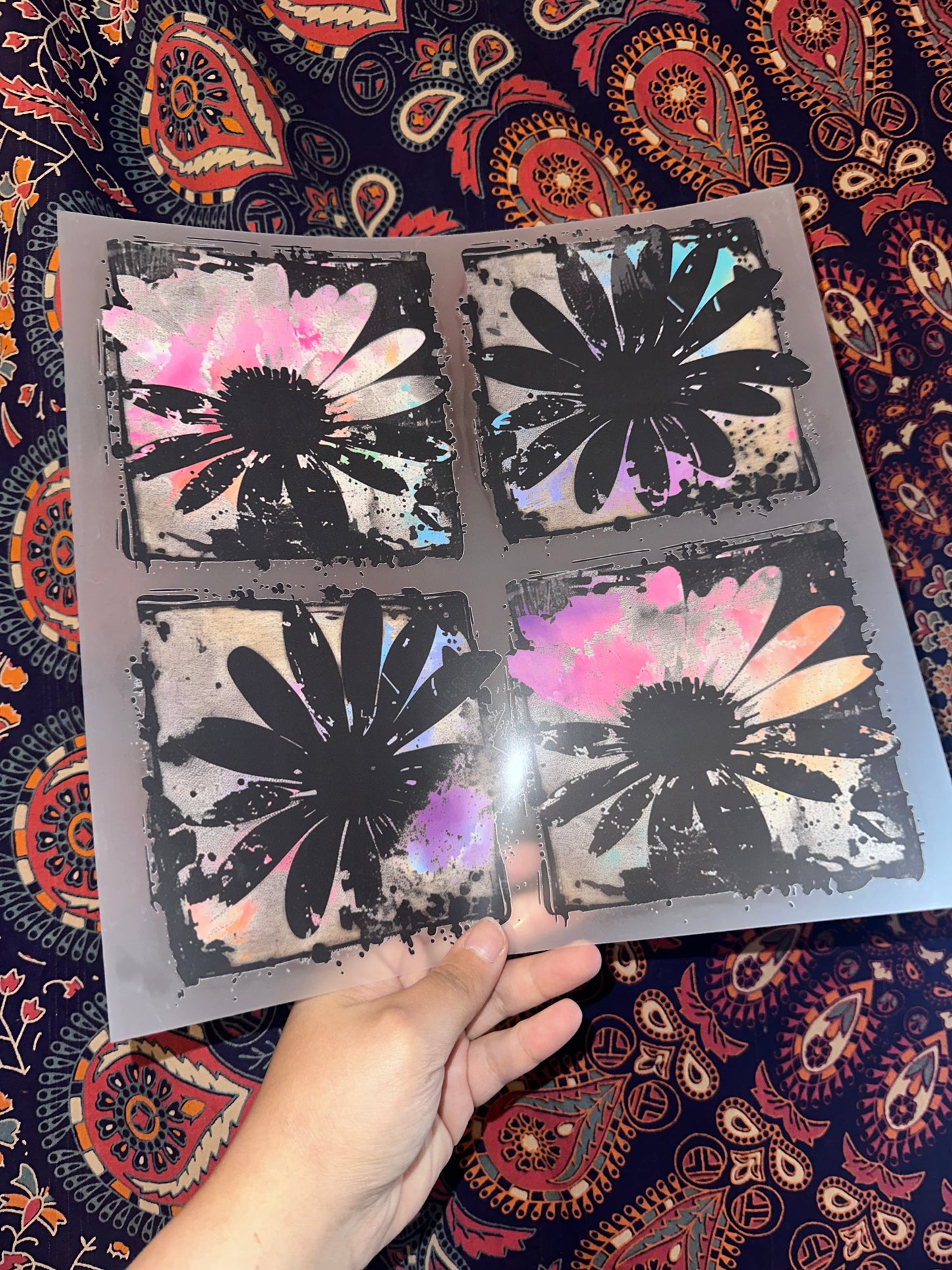 Square Floral