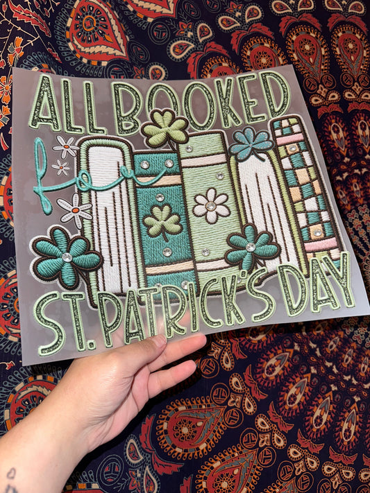 All Booked For St. Patrick’s Day- D
