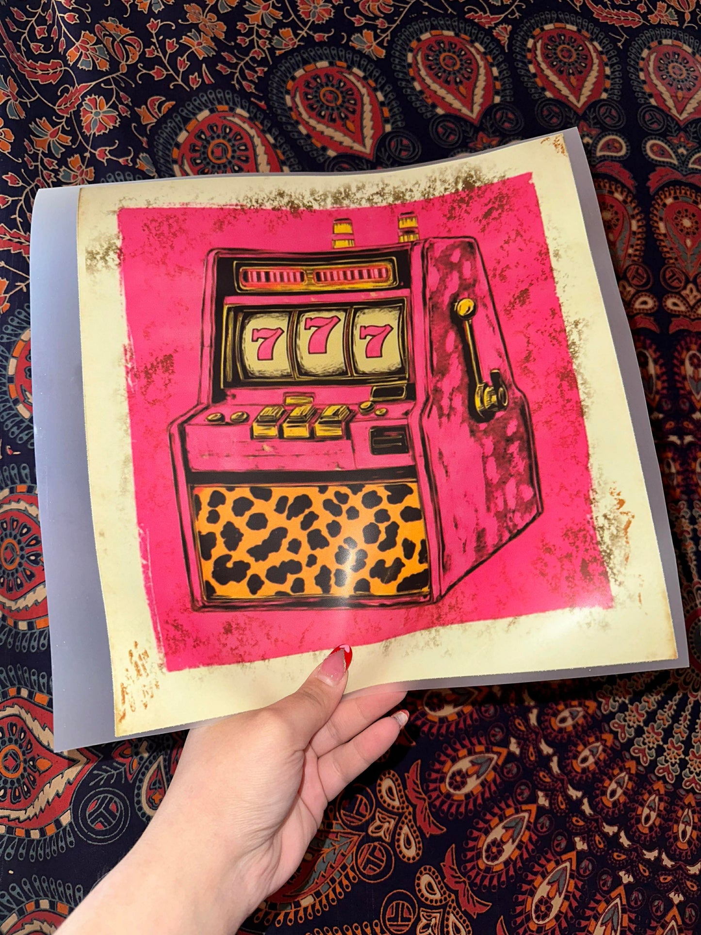Pink Leopard Slot Machine
