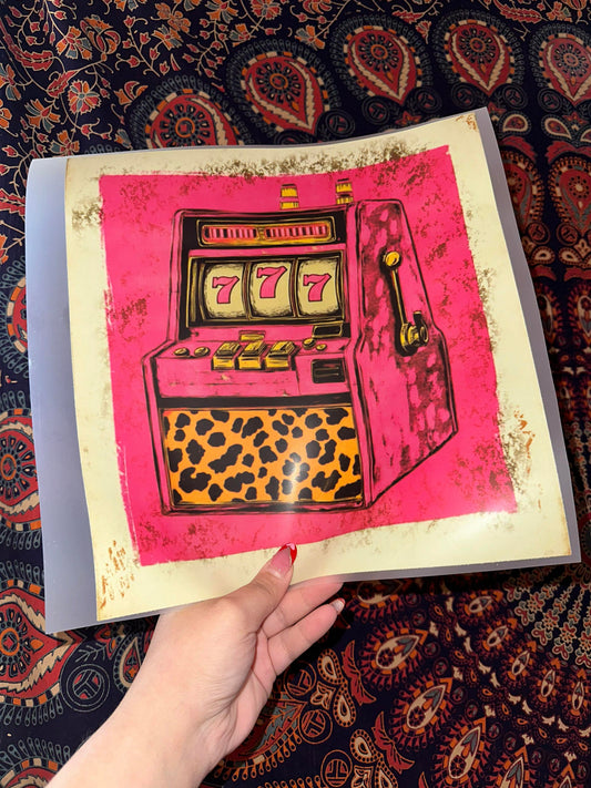 Pink Leopard Slot Machine