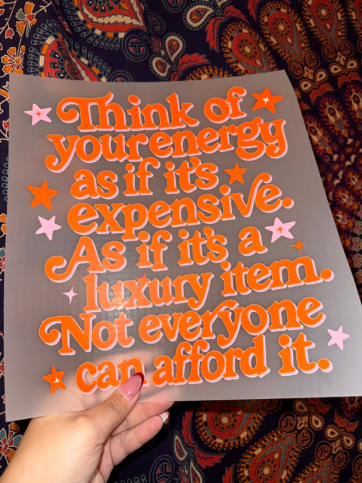 Not Everyone Can Afford It