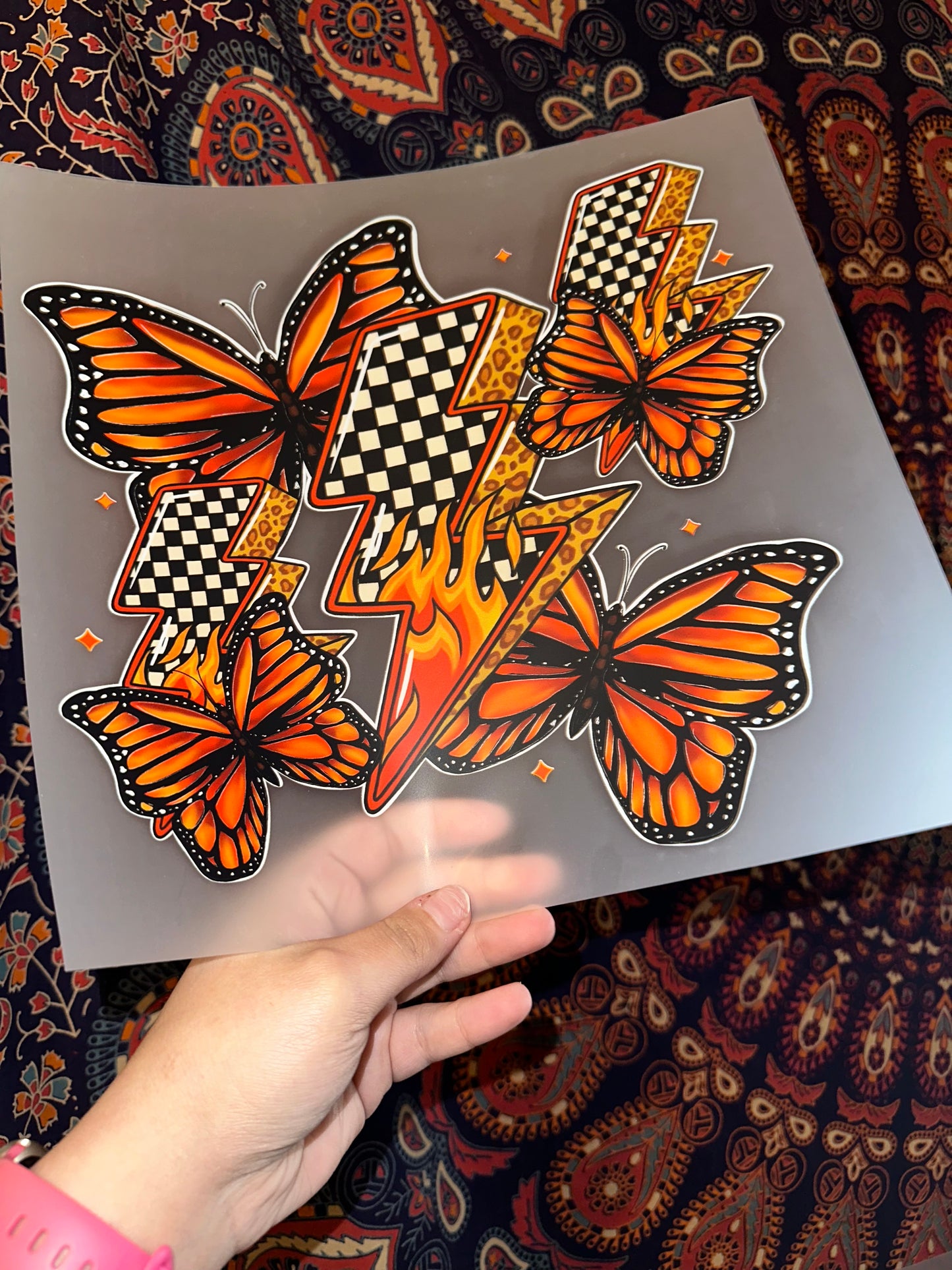 Checkered Butterflies- H