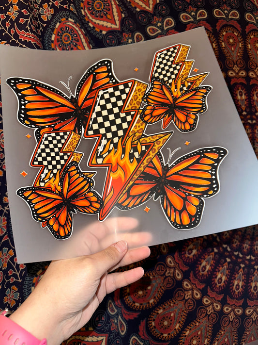 Checkered Butterflies- H