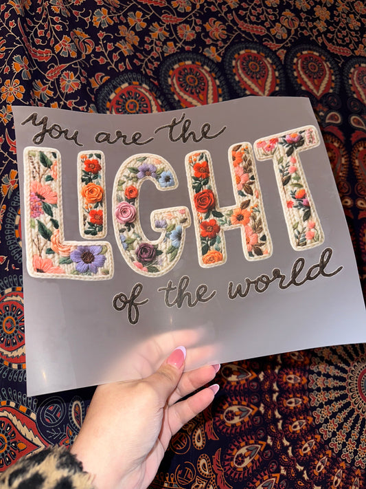 You Are The Light Of The World -B