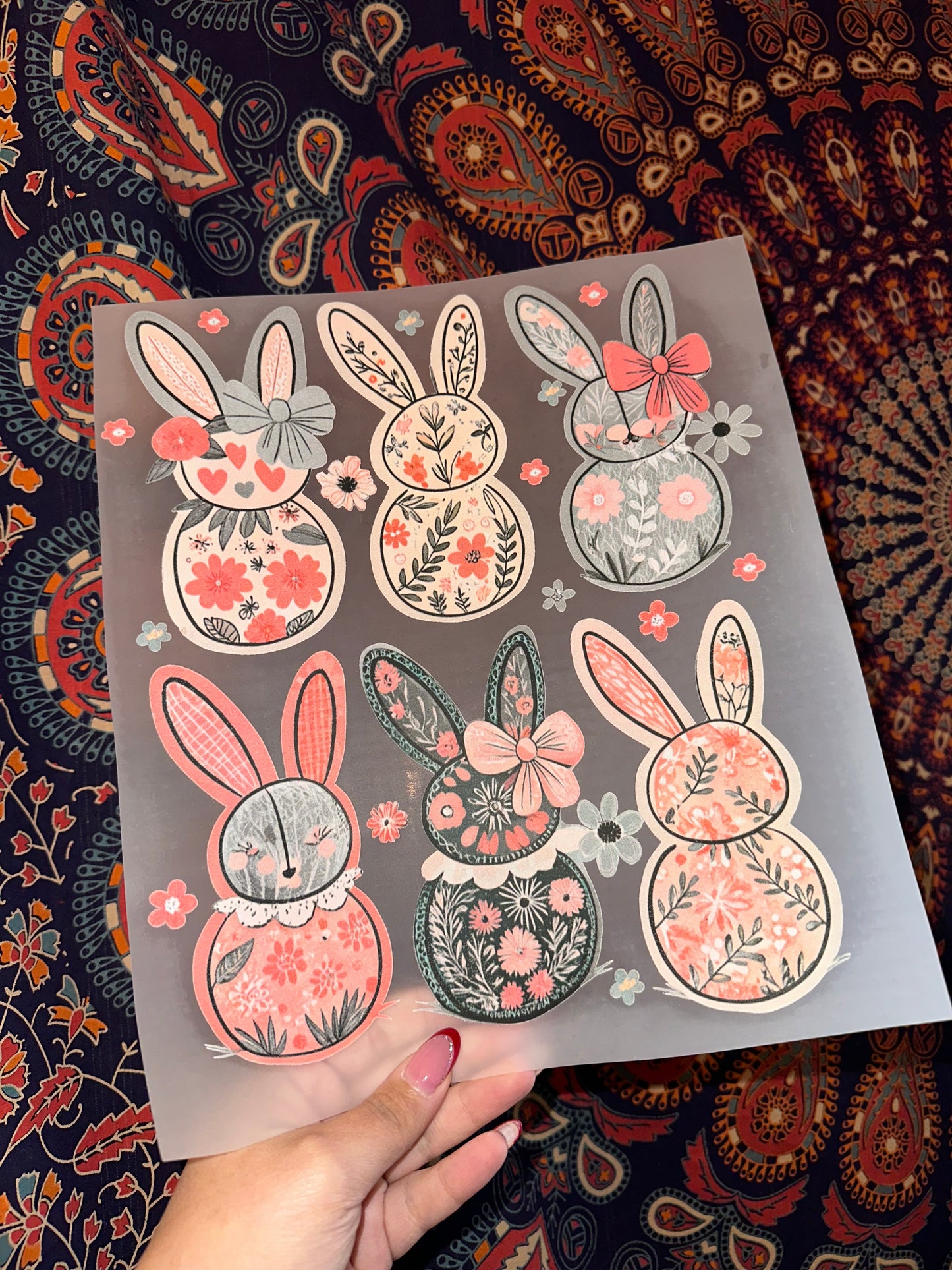 Floral Peep Bunnies