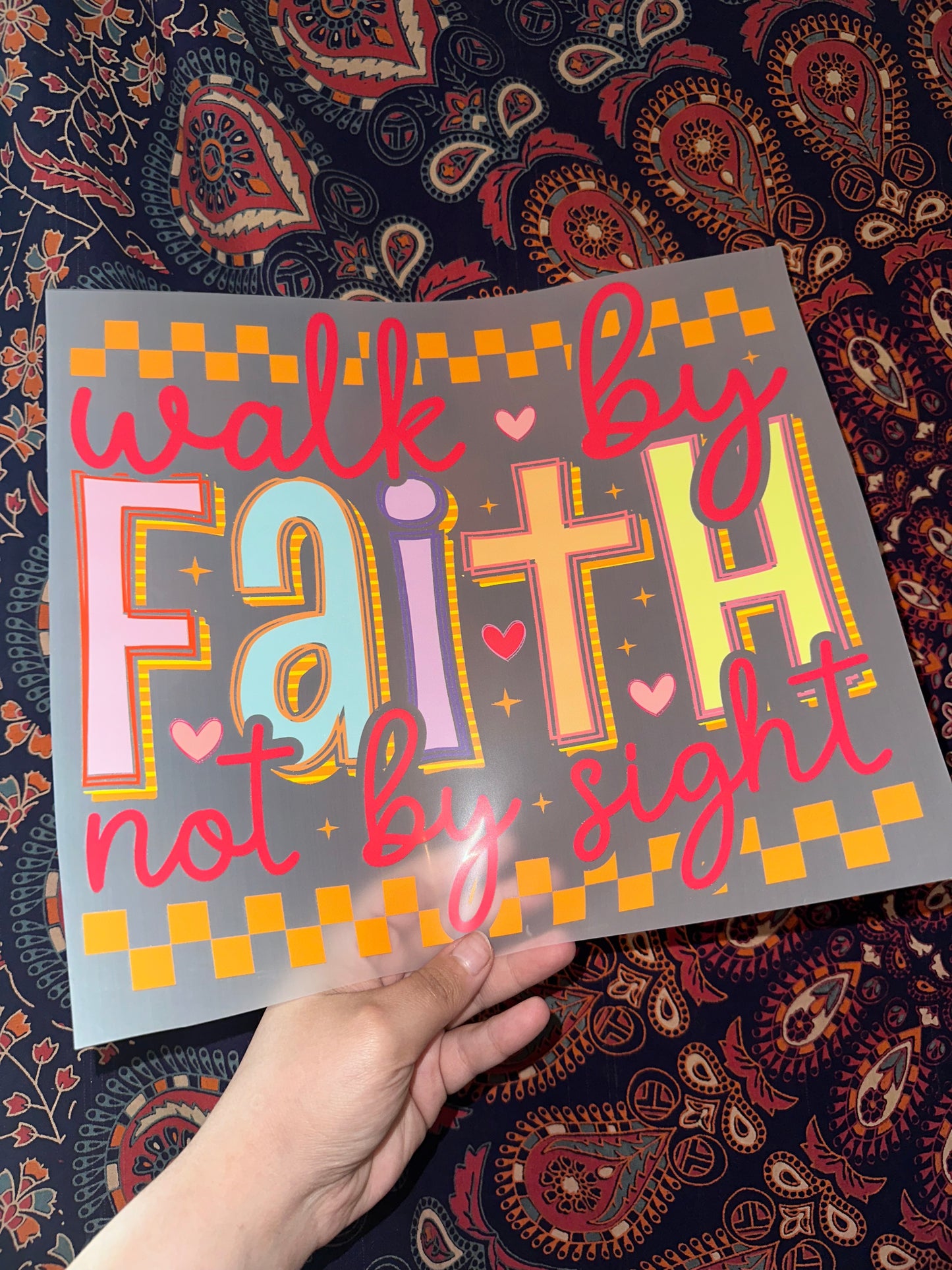 Walk By Faith Not By Sight