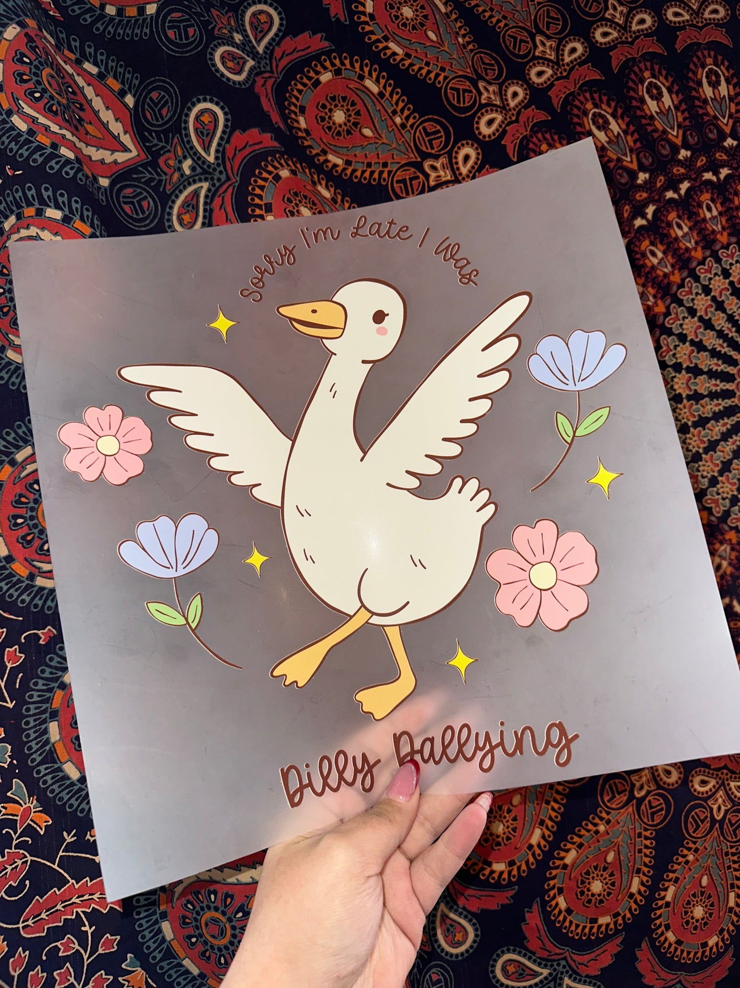 Dilly Dallying Goose- H