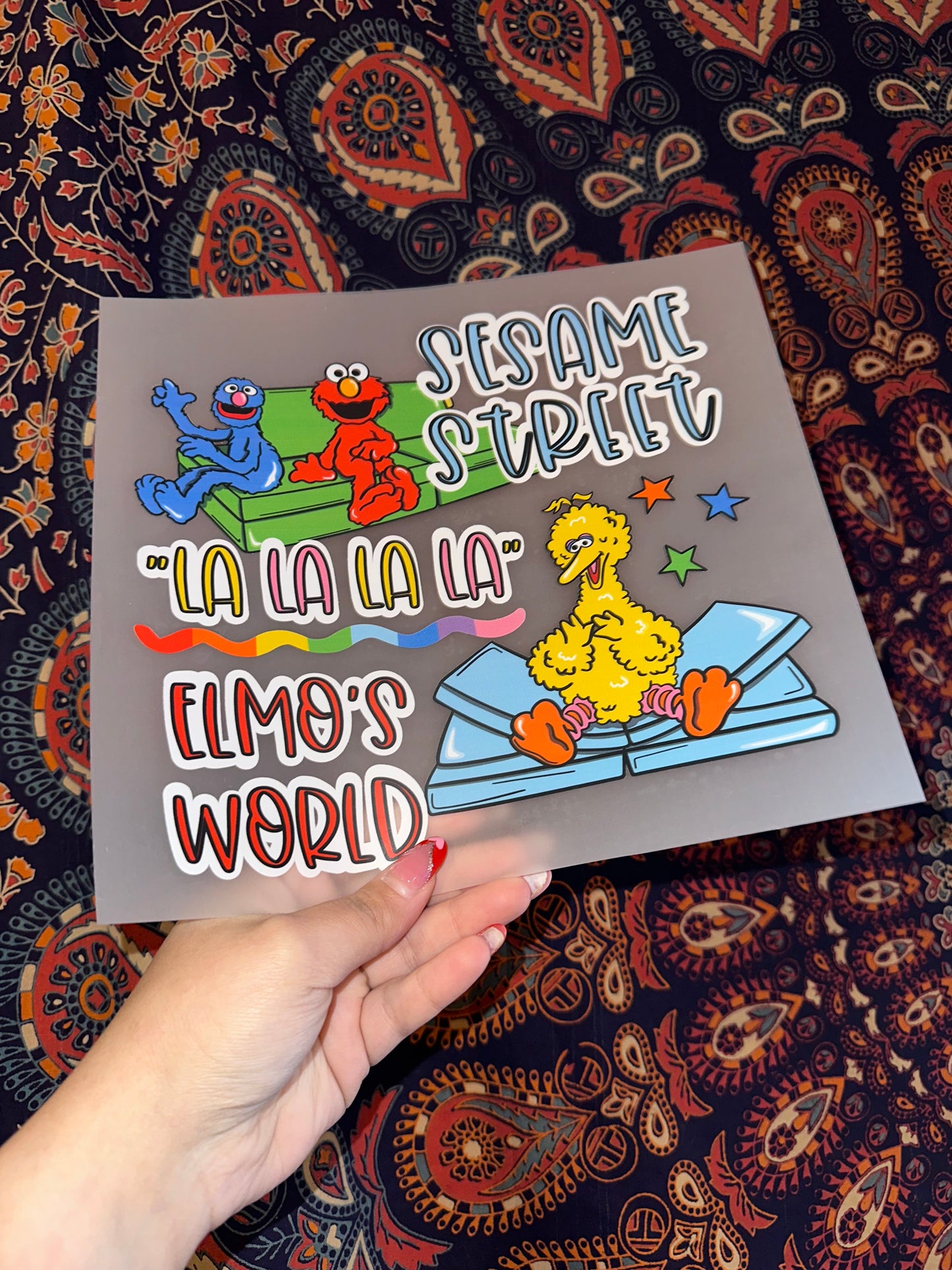 Elmo’s World- C