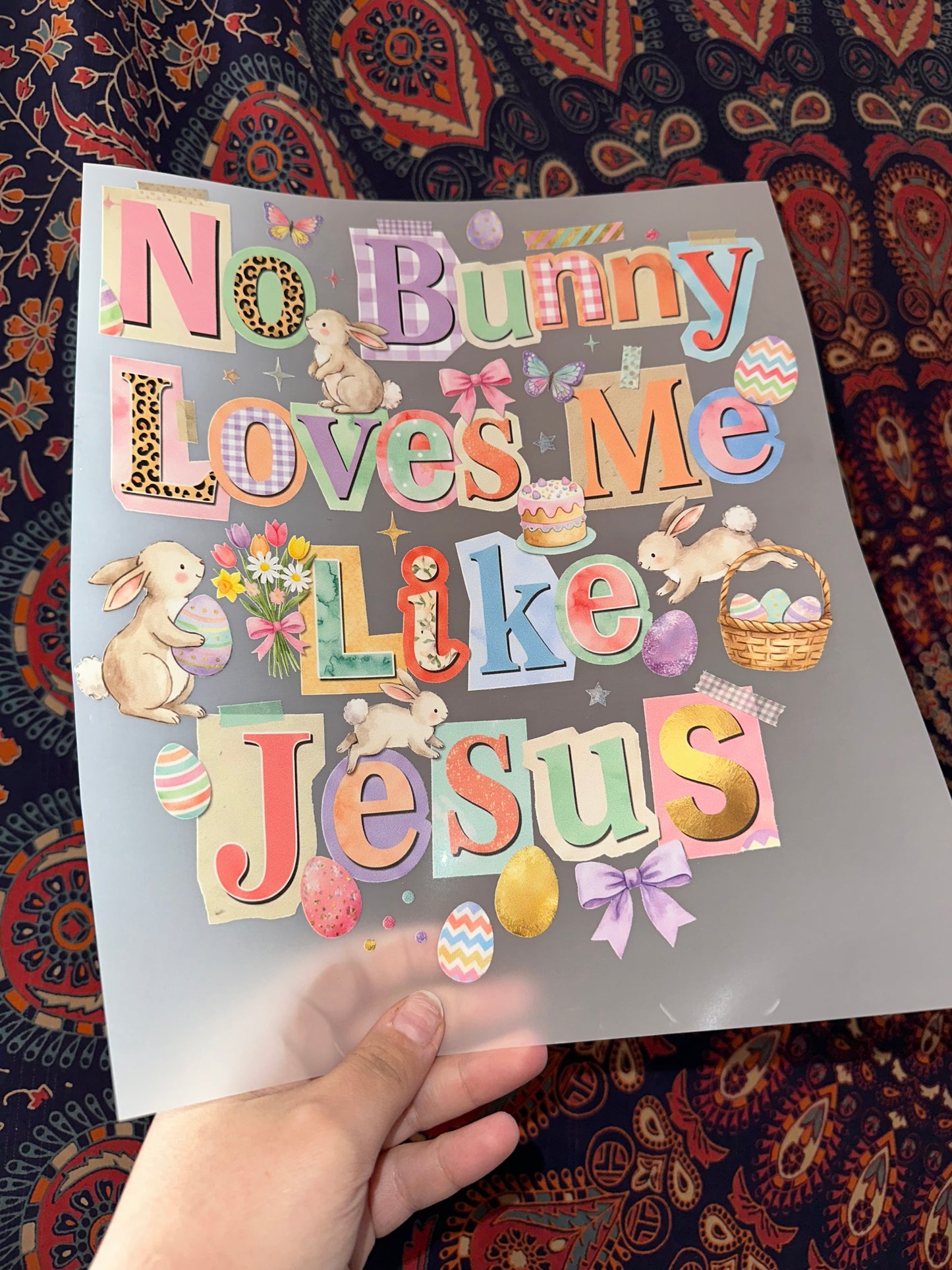 No Bunny Loves Me Like Jesus -D