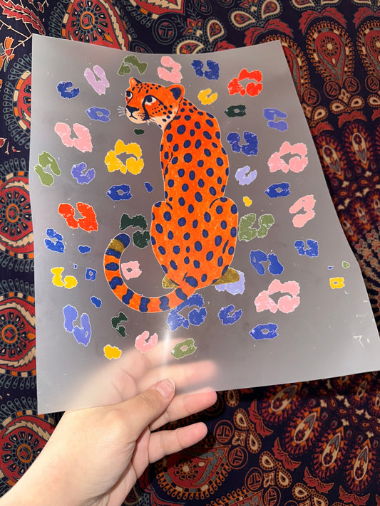 Colorful Cheetah -H