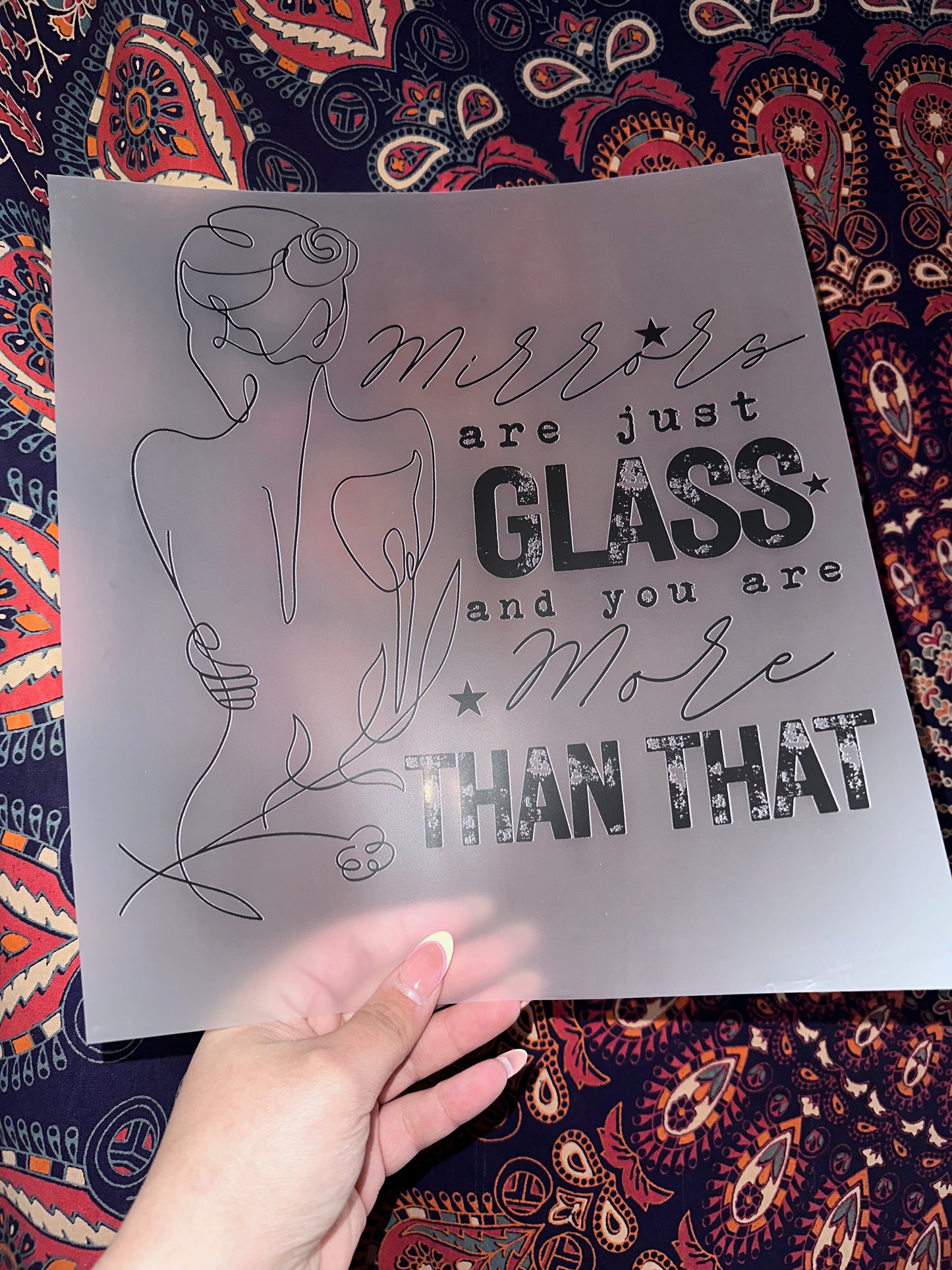 Mirrors Are Like Glass