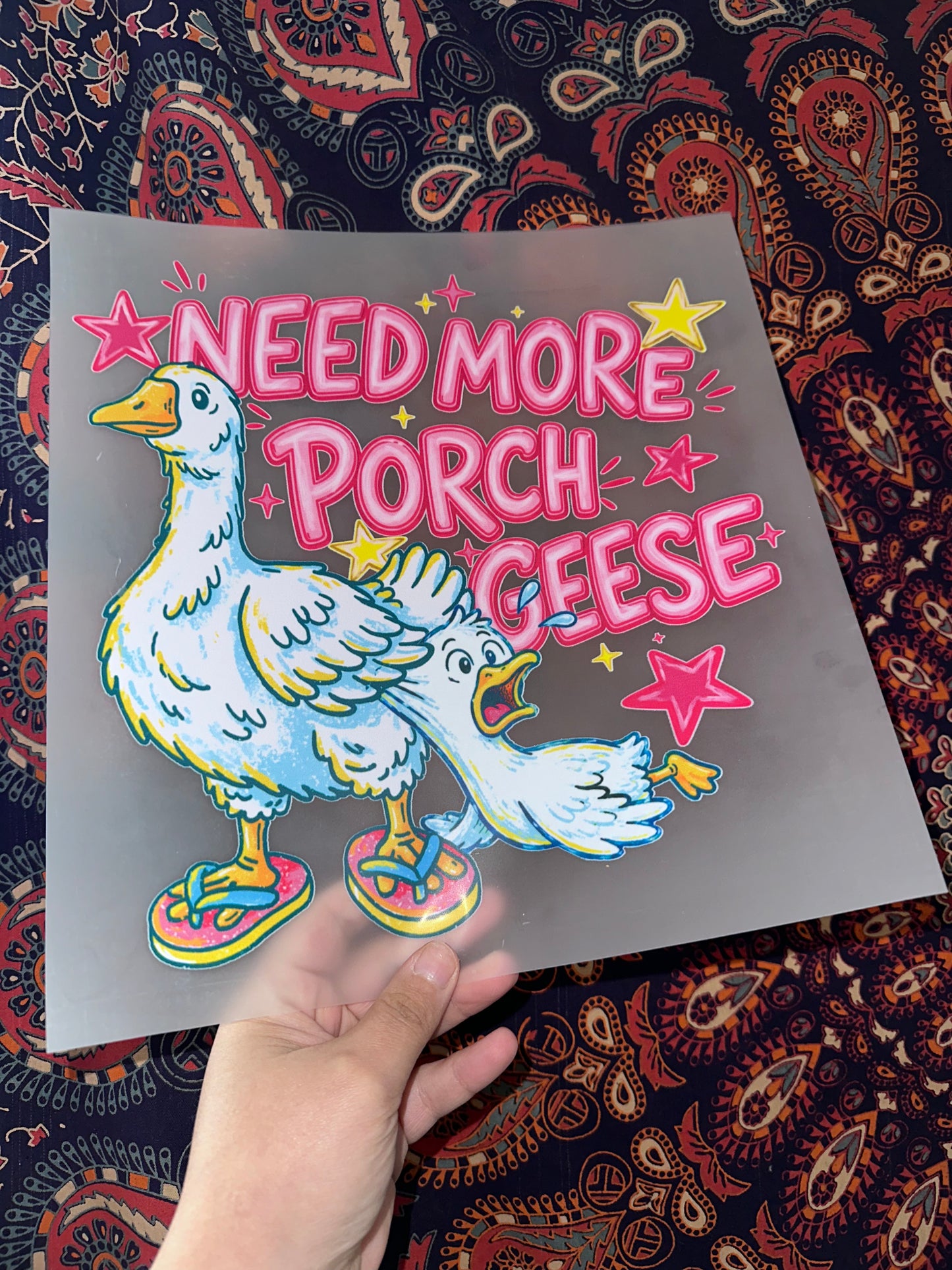 Need More Porch Geese