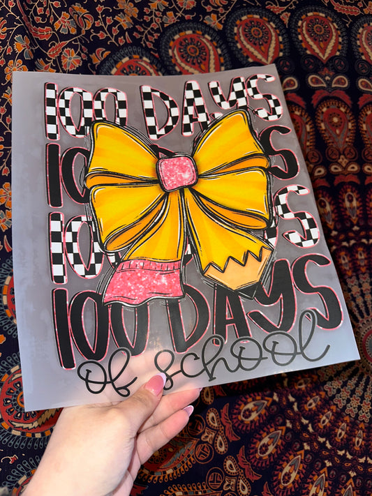 100 Days Of School -B