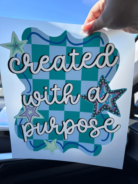 Created With A Purpose- C22