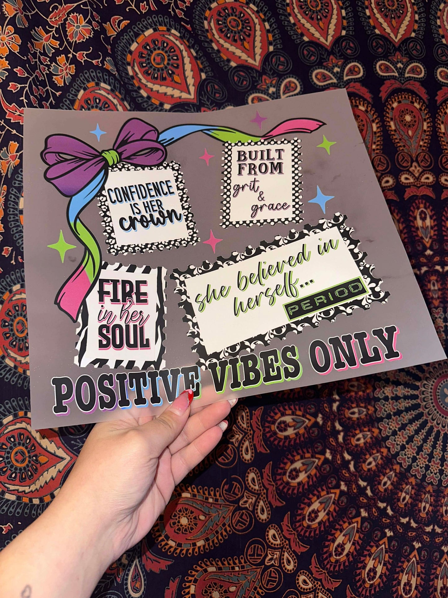 Positive Vibes Only- F