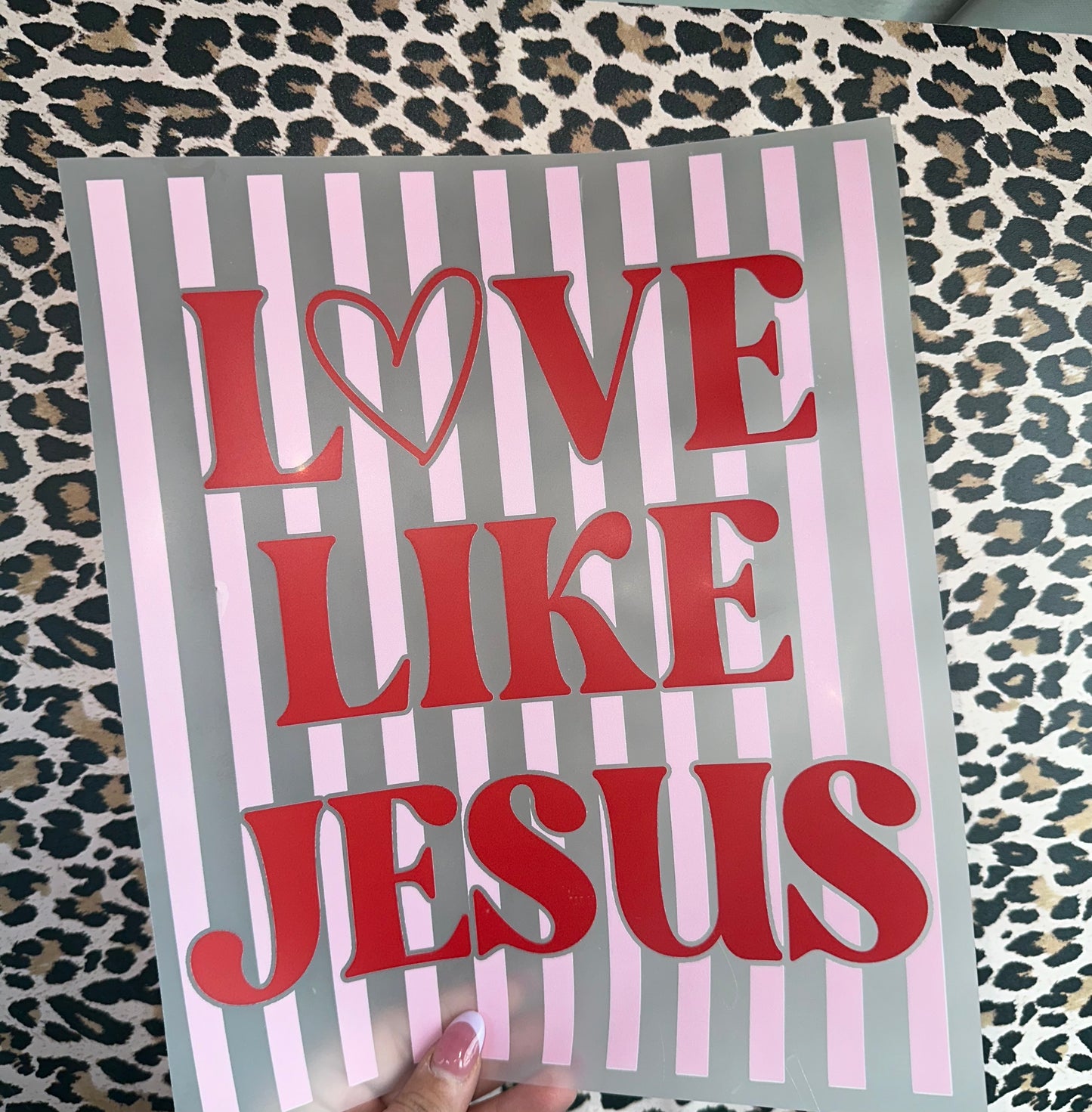 Love Like Jesus- E