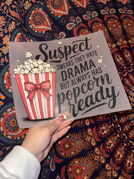 Suspect Swears They Hate Drama- C