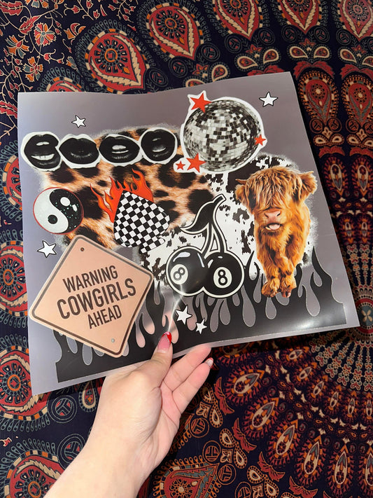 Warning Cowgirls Ahead