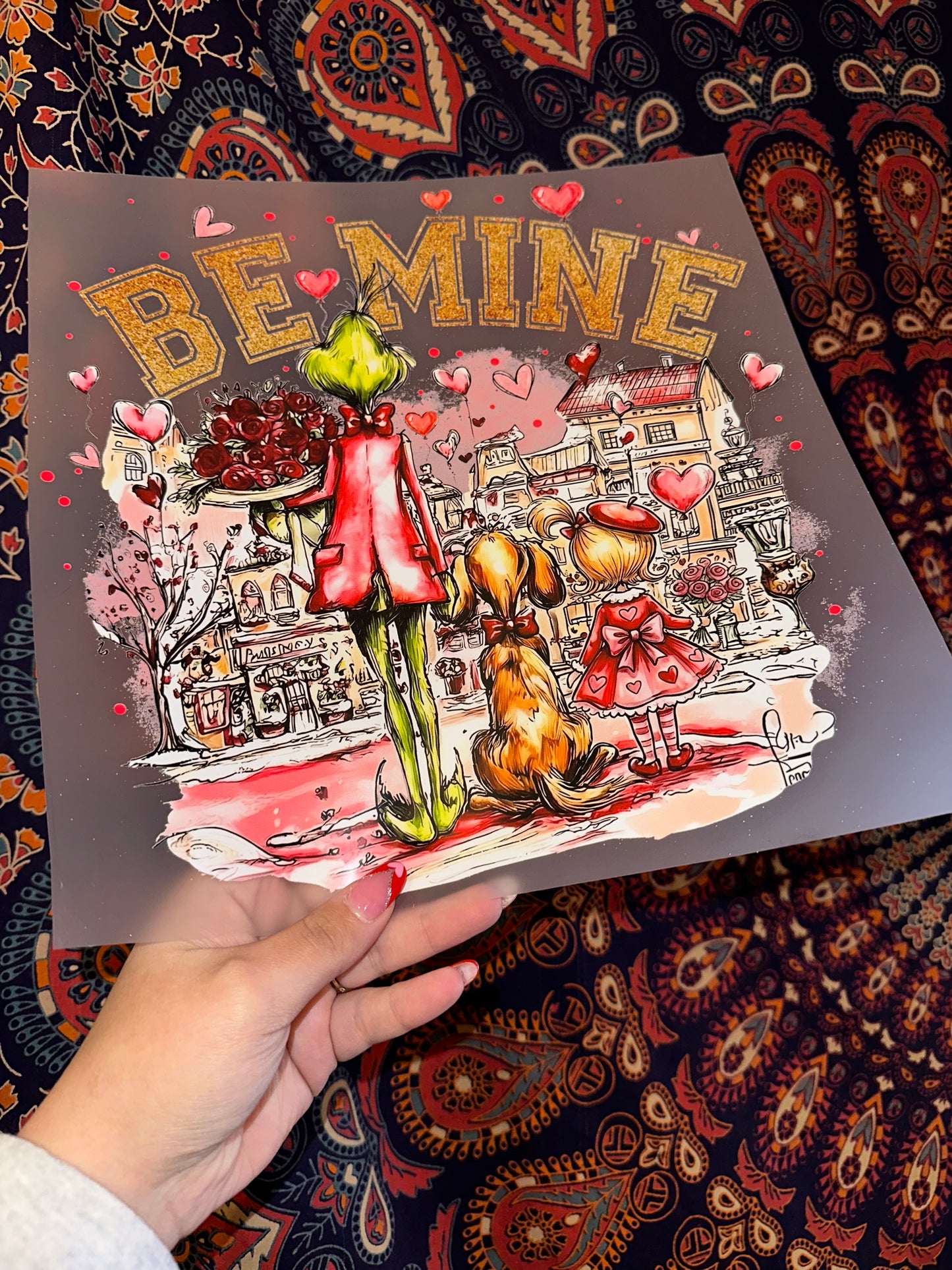 Be Mine Grinch- D