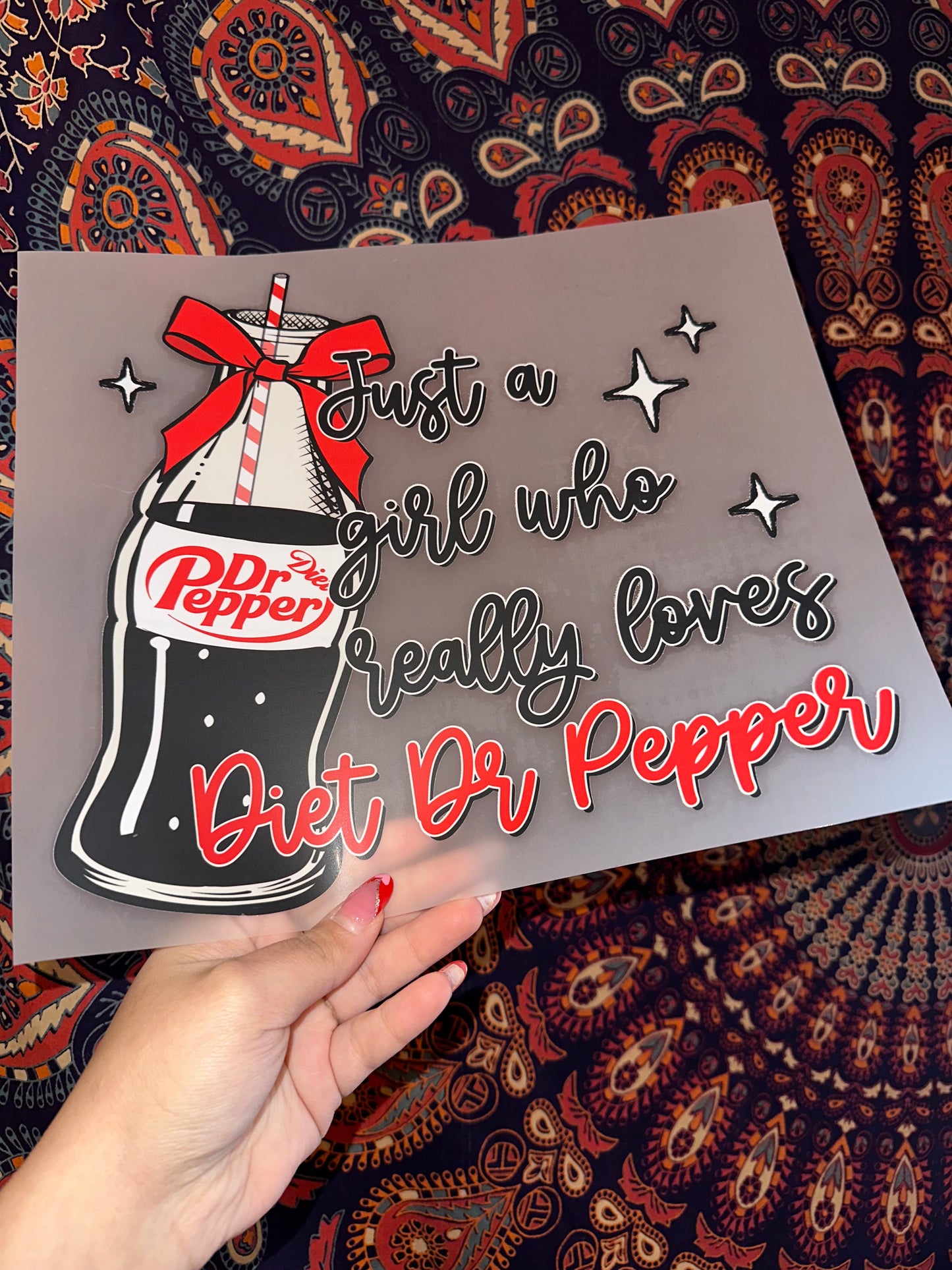 Just A Girl Who Loves Dr. Pepper