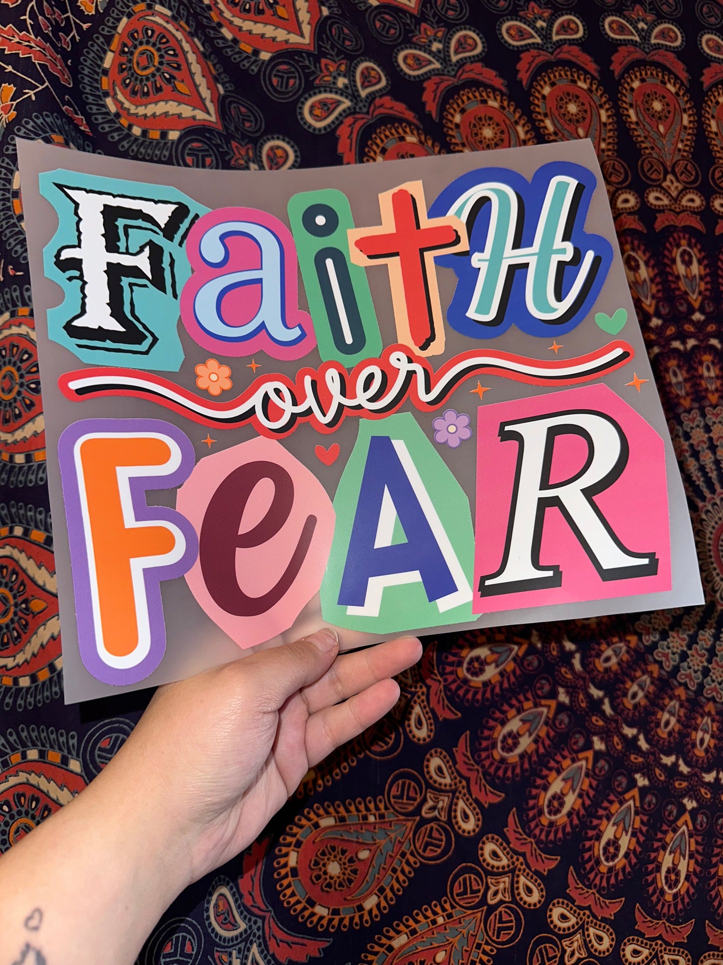 Faith Over Fear- B15