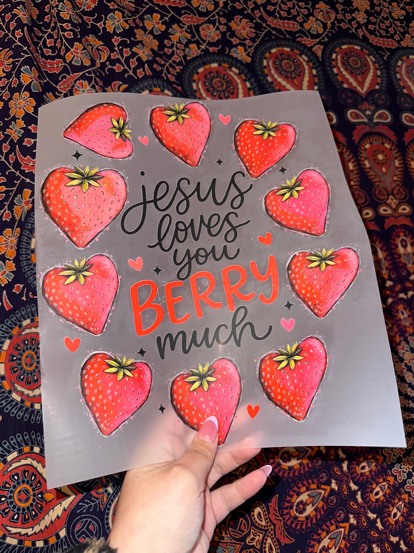 Jesus Loves You Berry Much -B